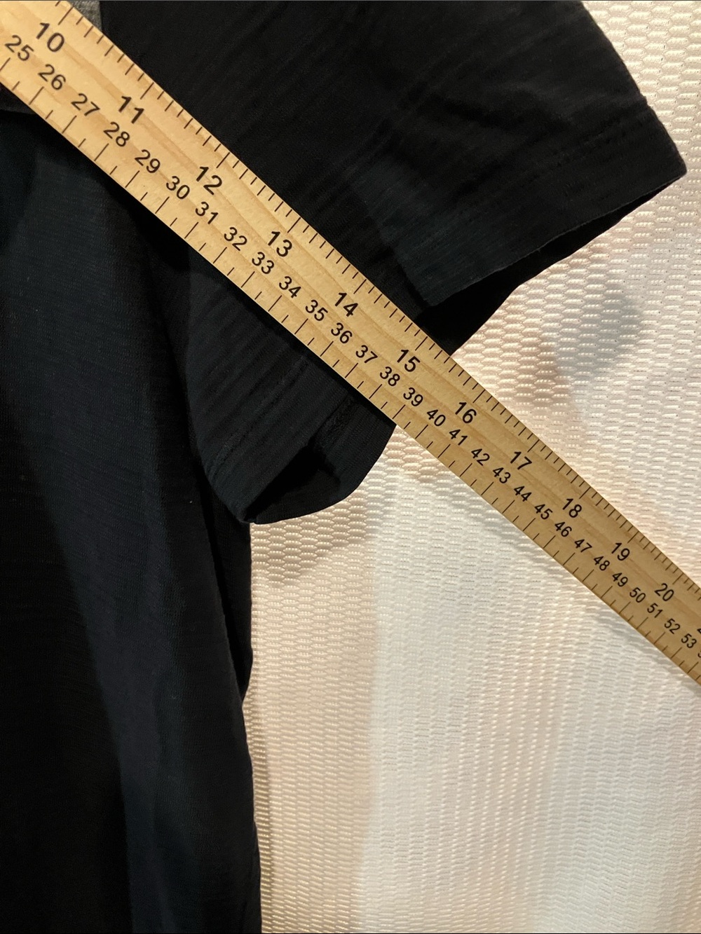 Calvin Klein Men’s Two-Tone V-Neck Tee - Black & Gray - Picture 7 of 9